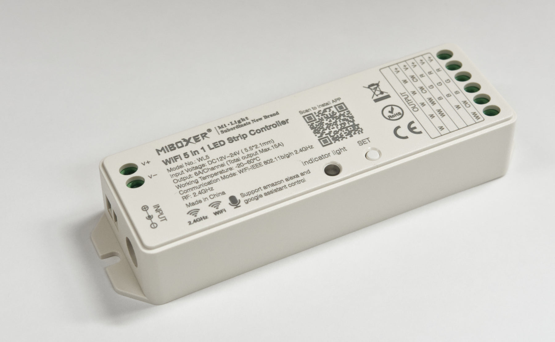 Der smarte MiBOXER WL5 LED-Stripe Controller - ein Controller, fünf Optionen