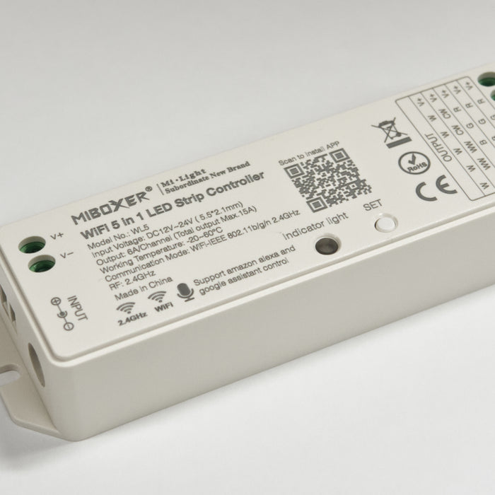 Der smarte MiBOXER WL5 LED-Stripe Controller - ein Controller, fünf Optionen