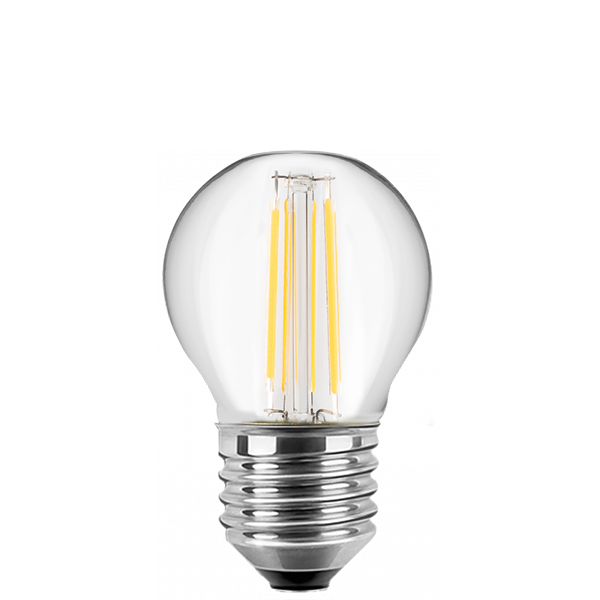 LED-E27 4W=40W 470lm MiniGlobe Filament