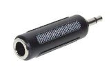 Audio-Adapter | 3,5mm Klinkenstecker - 6,3mm Klinkenkupplung | Mono