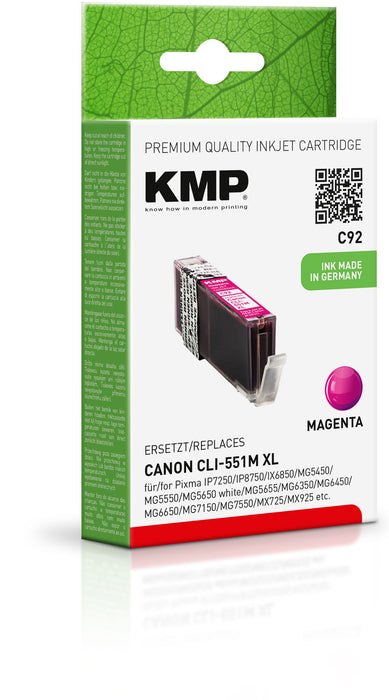 Canon KMP C92 CLI551MXL