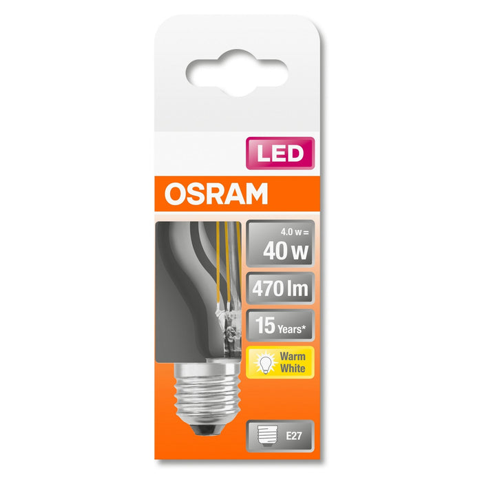 LED-E27 4W 470lm MiniGl. Filament Osram