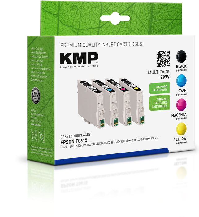 Epson KMP Tintenset E97V für D68/88/