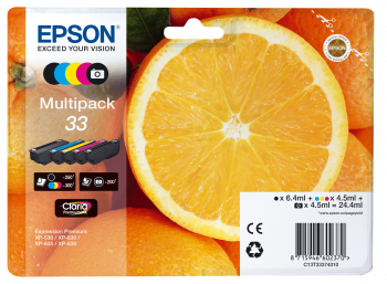 Tintenpatronen | Epson | 33 | T3337 | Multipack | Original