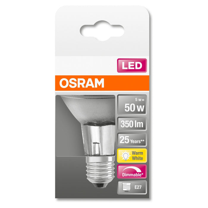 LED-E27 5W 345lm Osram  PAR20 dimmb.