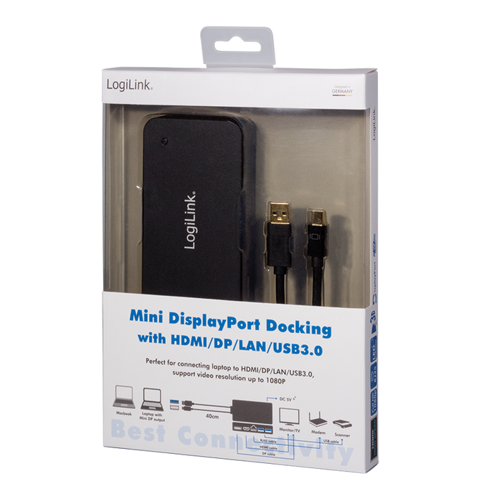 USB 3.2 Docking Station | 5-Port | mini DP
