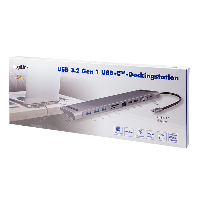 USB-C Dockingstation, 11-Port, PD  100W