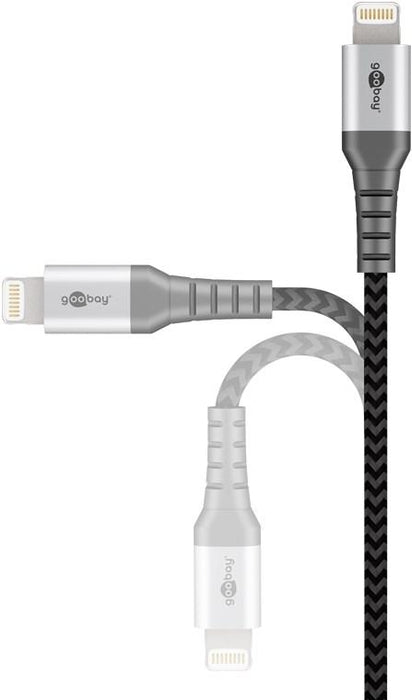 Lightning USB-Kabel 1m Textilkabel