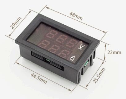 Mini Digital Voltmeter Ammeter 30V 10A