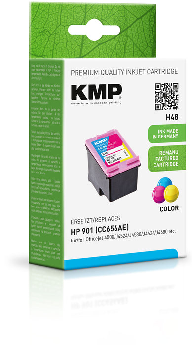 HP KMP H48 901 farbig 9ml