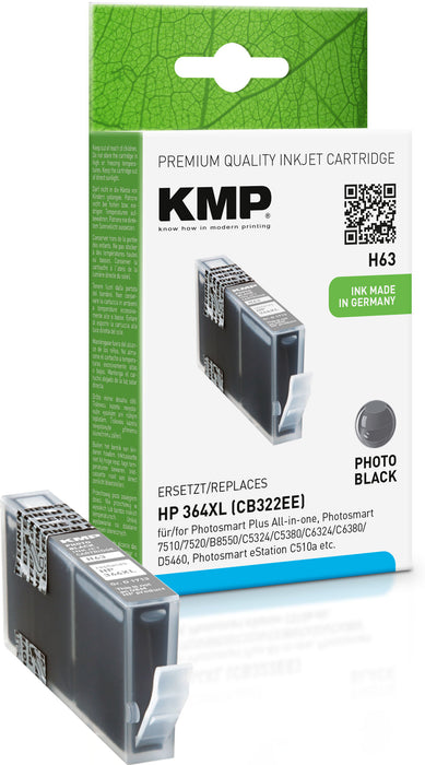 HP KMP H63 364XL photo schwarz, 13ml
