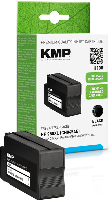 HP KMP H100 950XL schwarz 80ml CN045AE