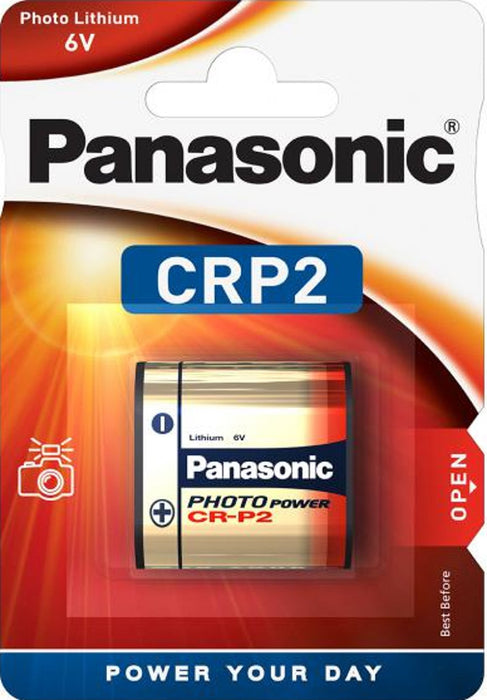 CR-P2 6V Lithium 1300mAH Sanyo/Panasonic