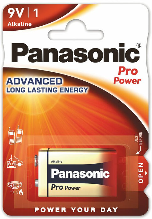 9V-BLOCK Panasonic Pro Power 680mAh