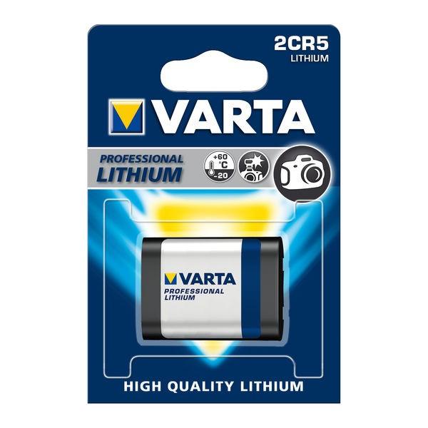 2CR5 6V Lithium 1500mAH Varta