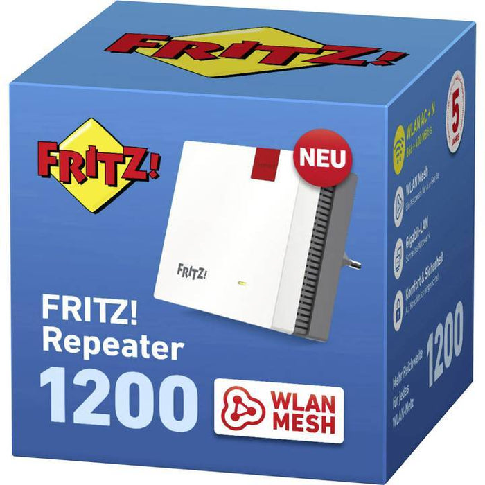WLAN Repeater | 1266MBit/s | Dualband | AVM Fritz! 1200